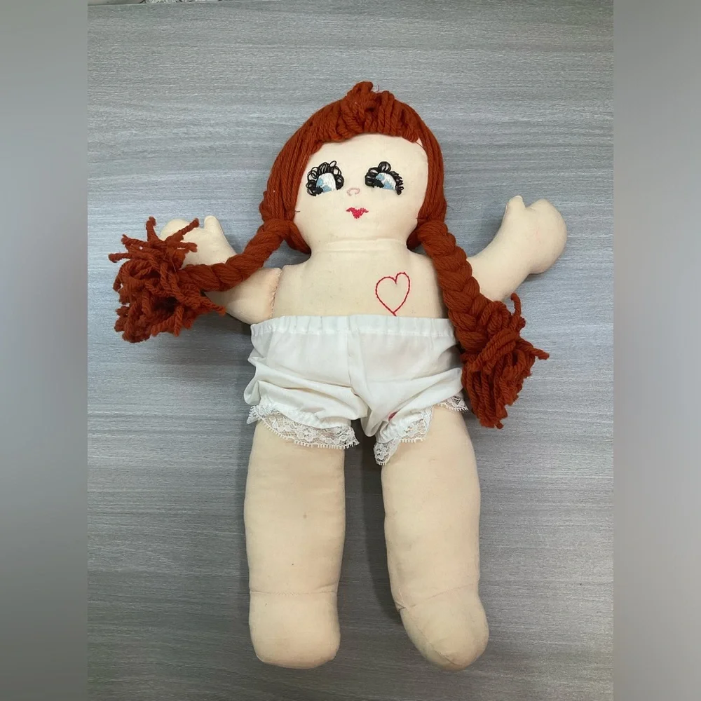 VINTAGE HANDMADE 15”‎ DOLL